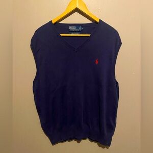 Polo Ralph Lauren Dark Blue Vest Sweater